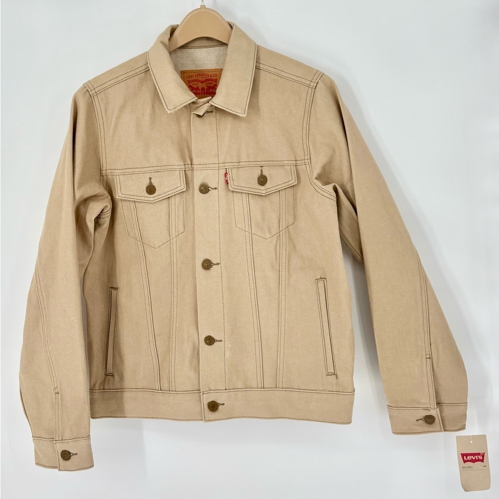 LEVI’S Youth Tan Trucker Jacket - Picture 2 of 9
